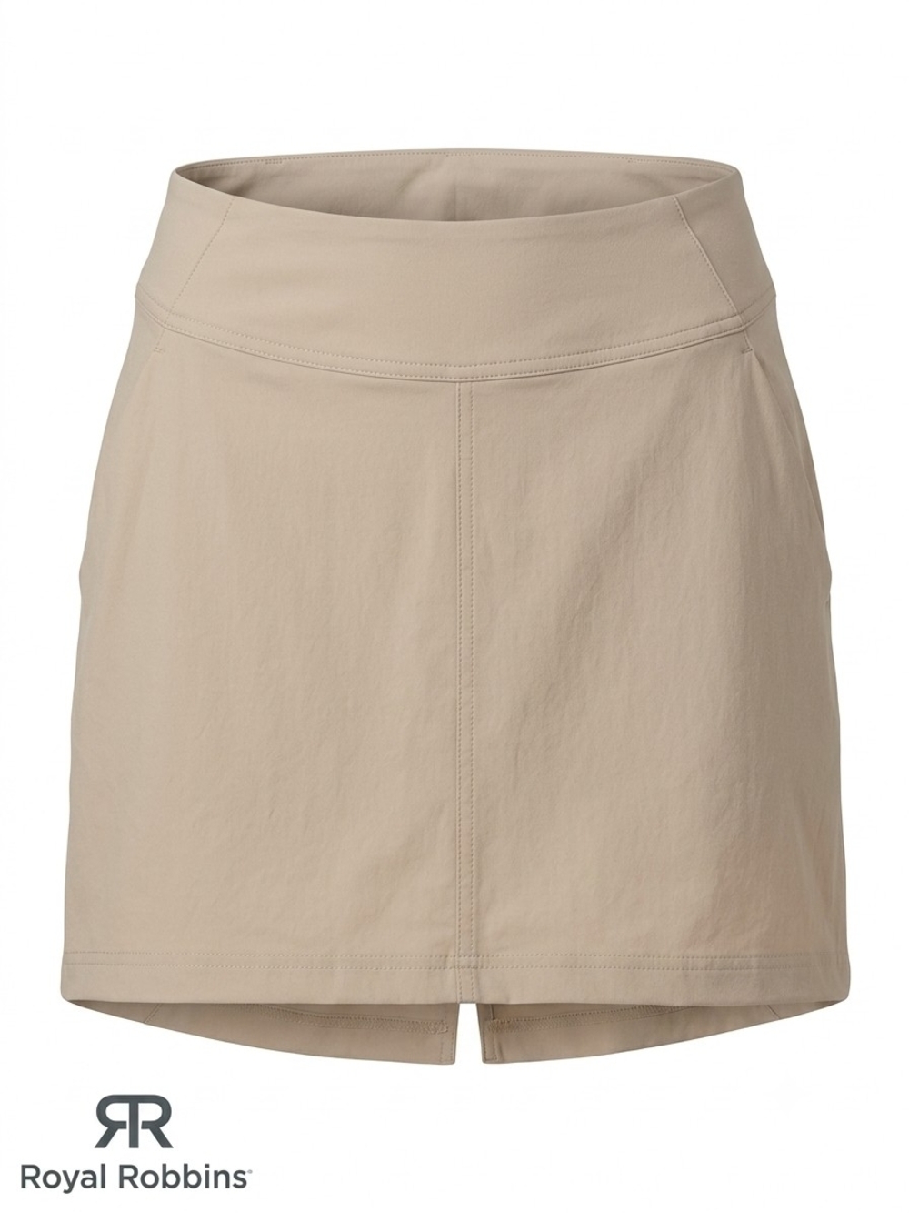 Royal Robbins Discovery Skort Womens Size 4 Tan Hiking Golf Travel Preppy Skort
